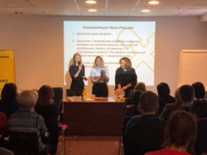 Ассоциация «ЛУАН» побывала на тренинге по СПИН-продажам от Райффайзенбанк