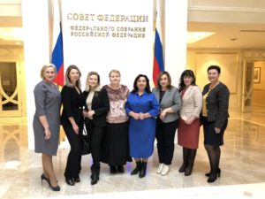 Ольга Миронова награждена в Совете Федерации