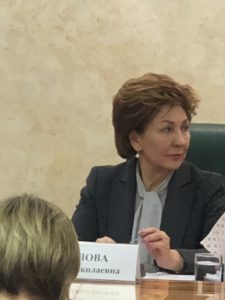 Ольга Миронова награждена в Совете Федерации