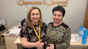 12 марта директор «Золотого ключика» посетила коллег в Дзержинске