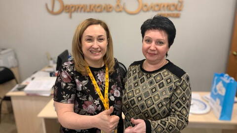 12 марта директор «Золотого ключика» посетила коллег в Дзержинске